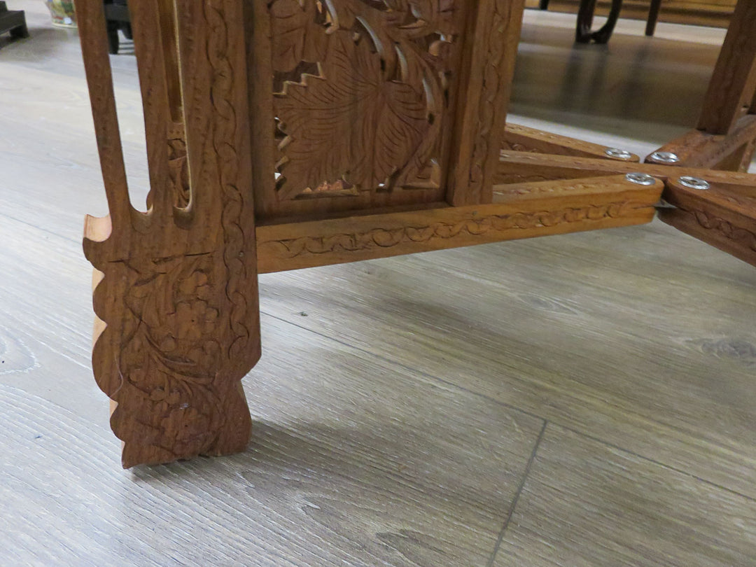 Moroccan Brass Tray Table