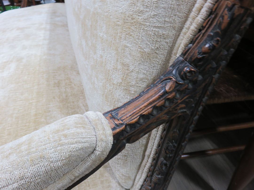 Antique Beige Sofa