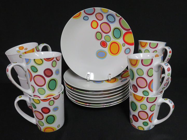 Colorful Luncheon Set
