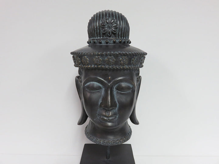 Budda Bust on Stand