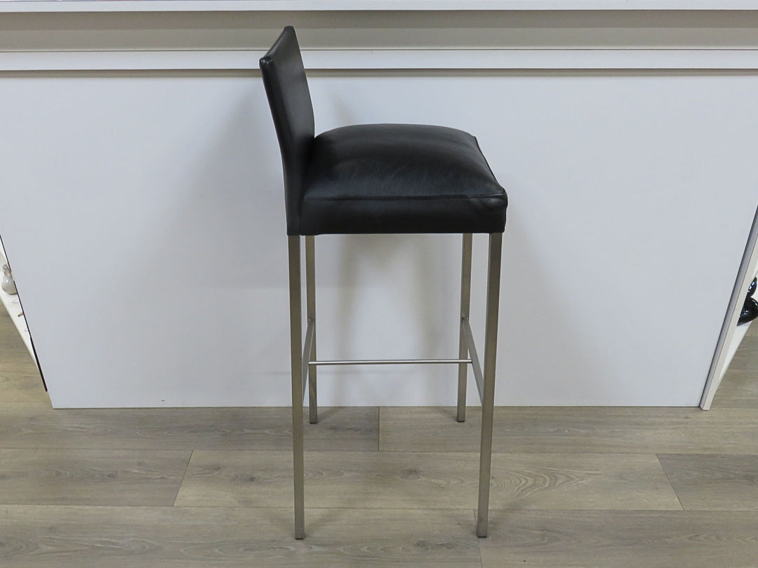 KFF Metal & Leather Bar Stool