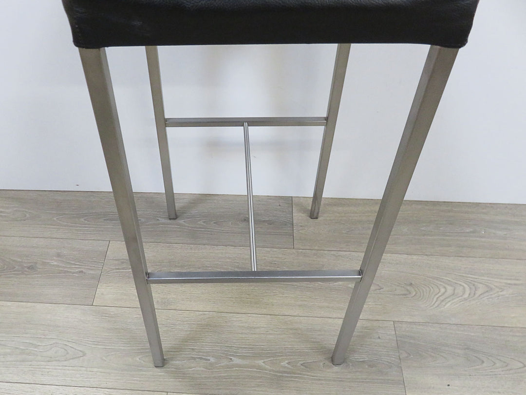 KFF Metal & Leather Bar Stool