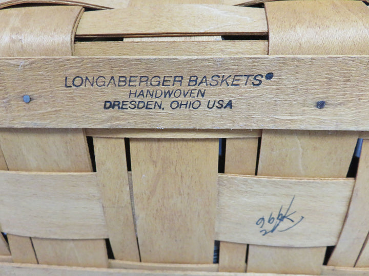 Longaberger Pie Basket