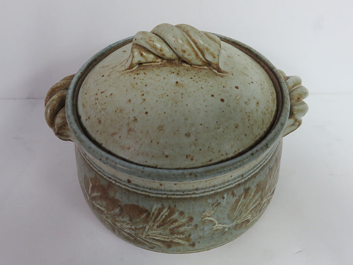 Lidded Pottery Casserole