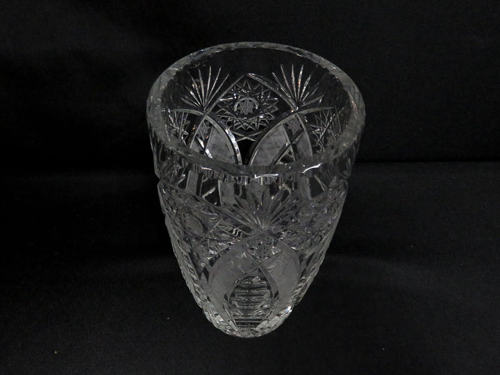Cut Crystal Vase
