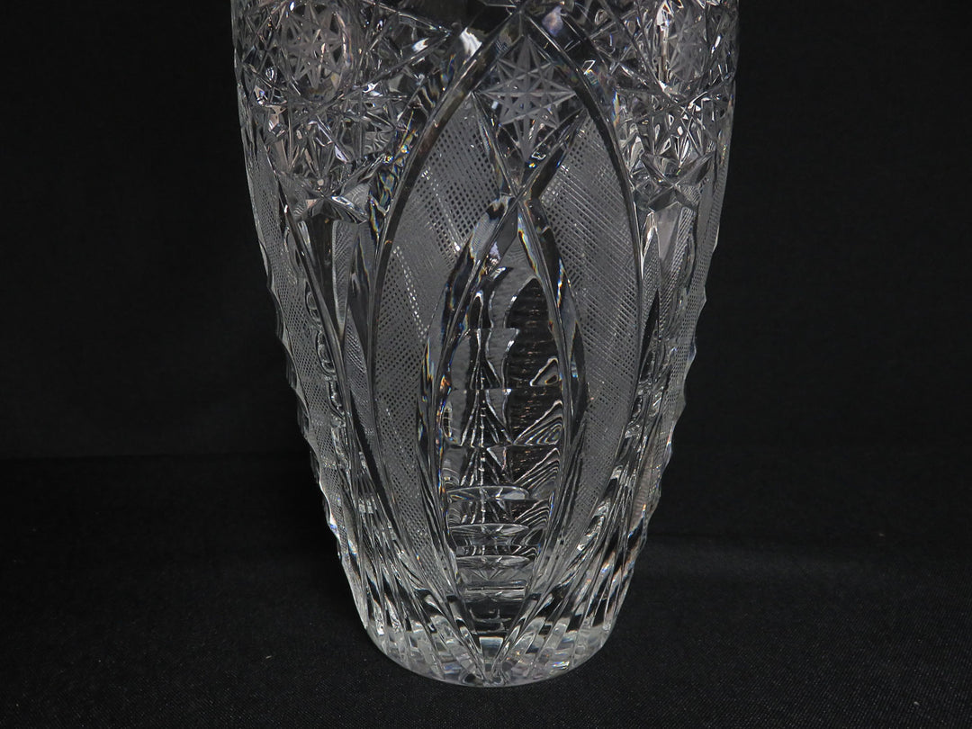 Cut Crystal Vase