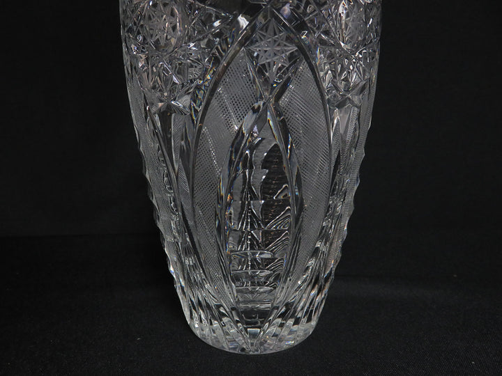 Cut Crystal Vase