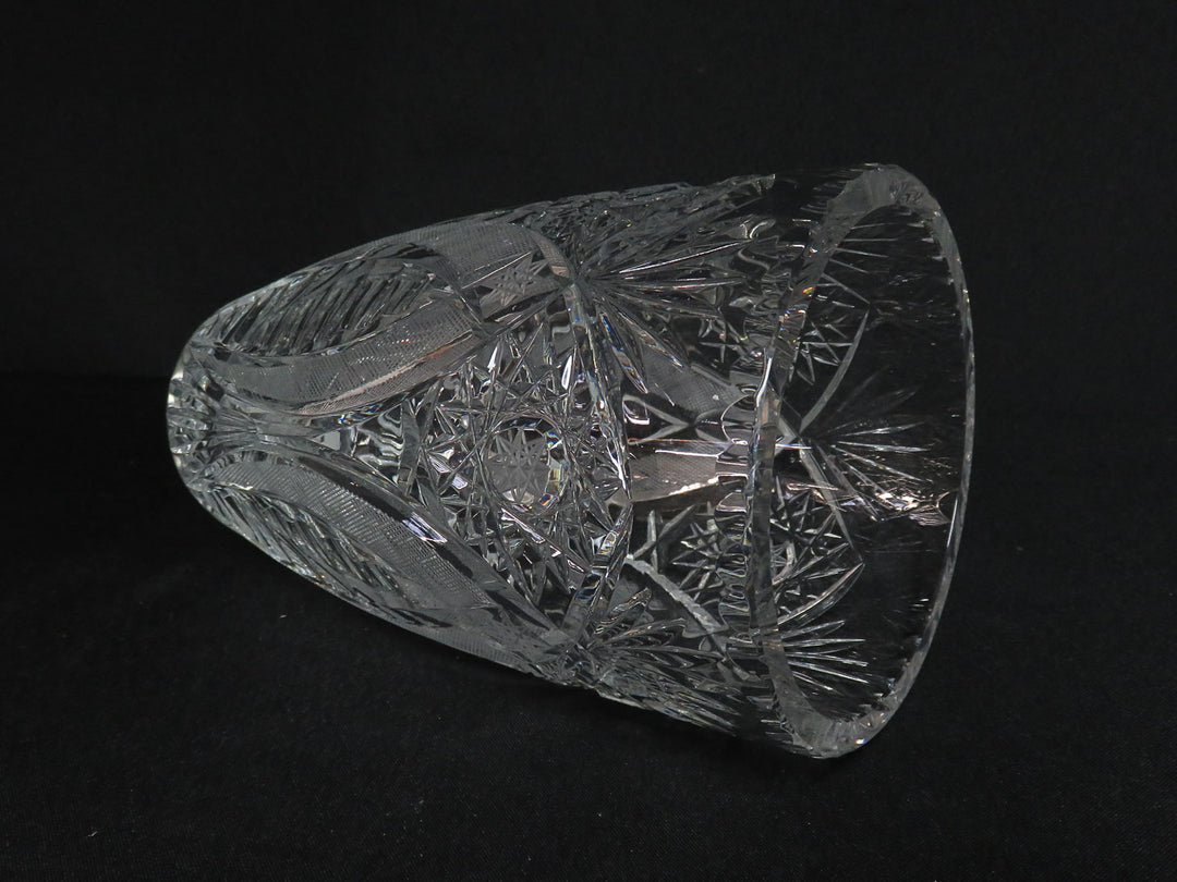 Cut Crystal Vase