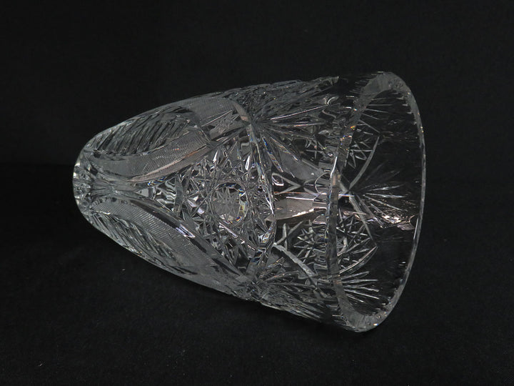 Cut Crystal Vase