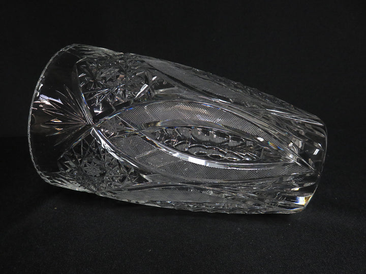 Cut Crystal Vase