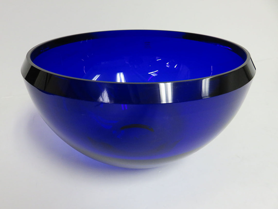 Krosno Cobalt Crystal Bowl