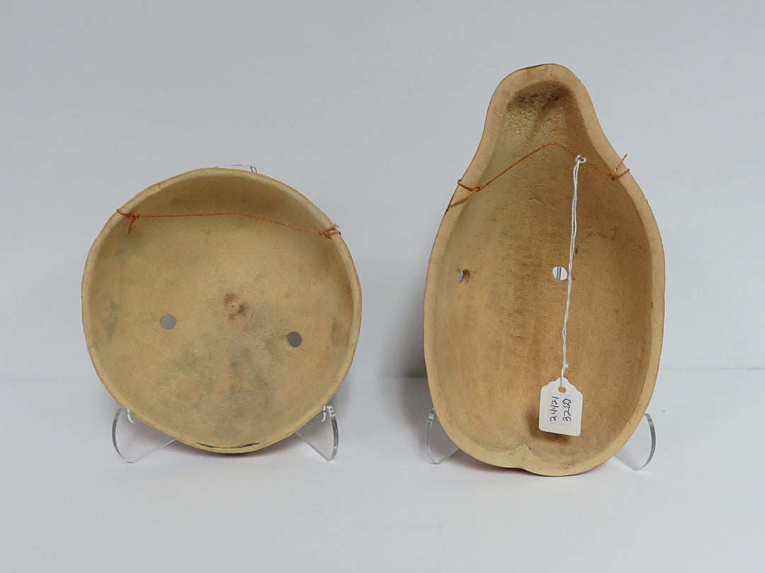 Hand-carved Gourd Masks