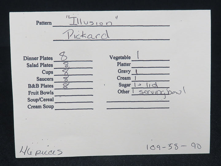 Pickard "Illusion" China Set