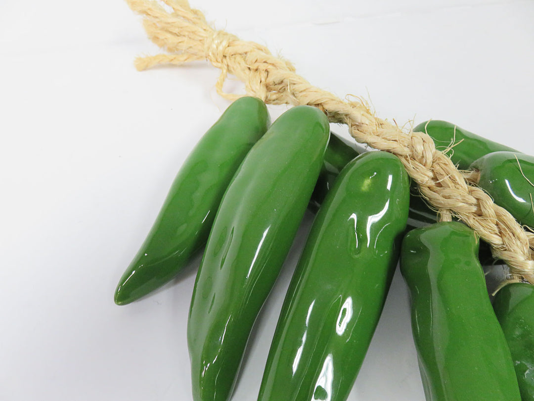 Jalapenos Ceramic Wall Hanging
