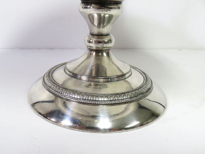 Silverplate Pedestal Bridal Basket