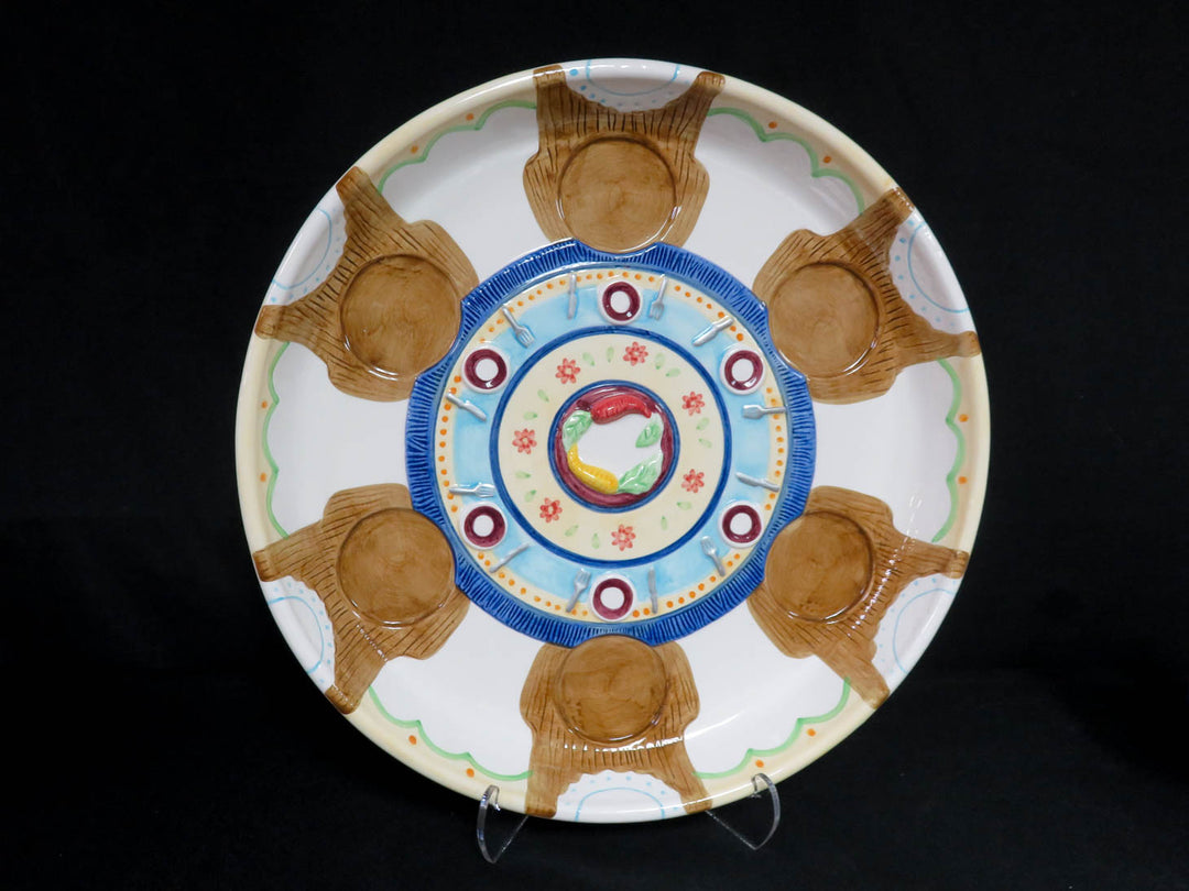 Lotus Seder Plate Set
