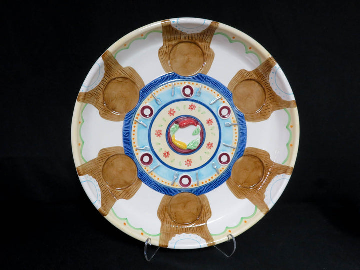 Lotus Seder Plate Set