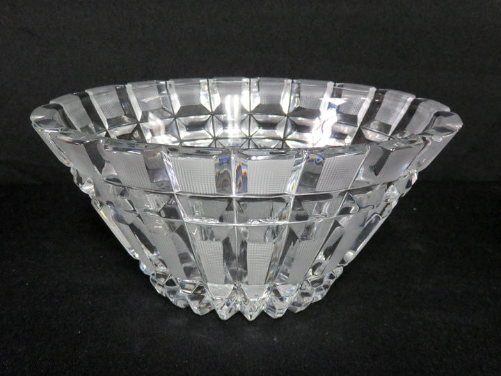 Oval Crystal Bowl
