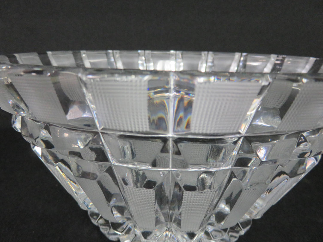 Oval Crystal Bowl