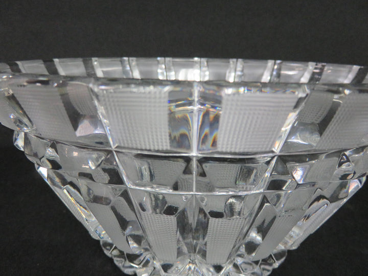 Oval Crystal Bowl