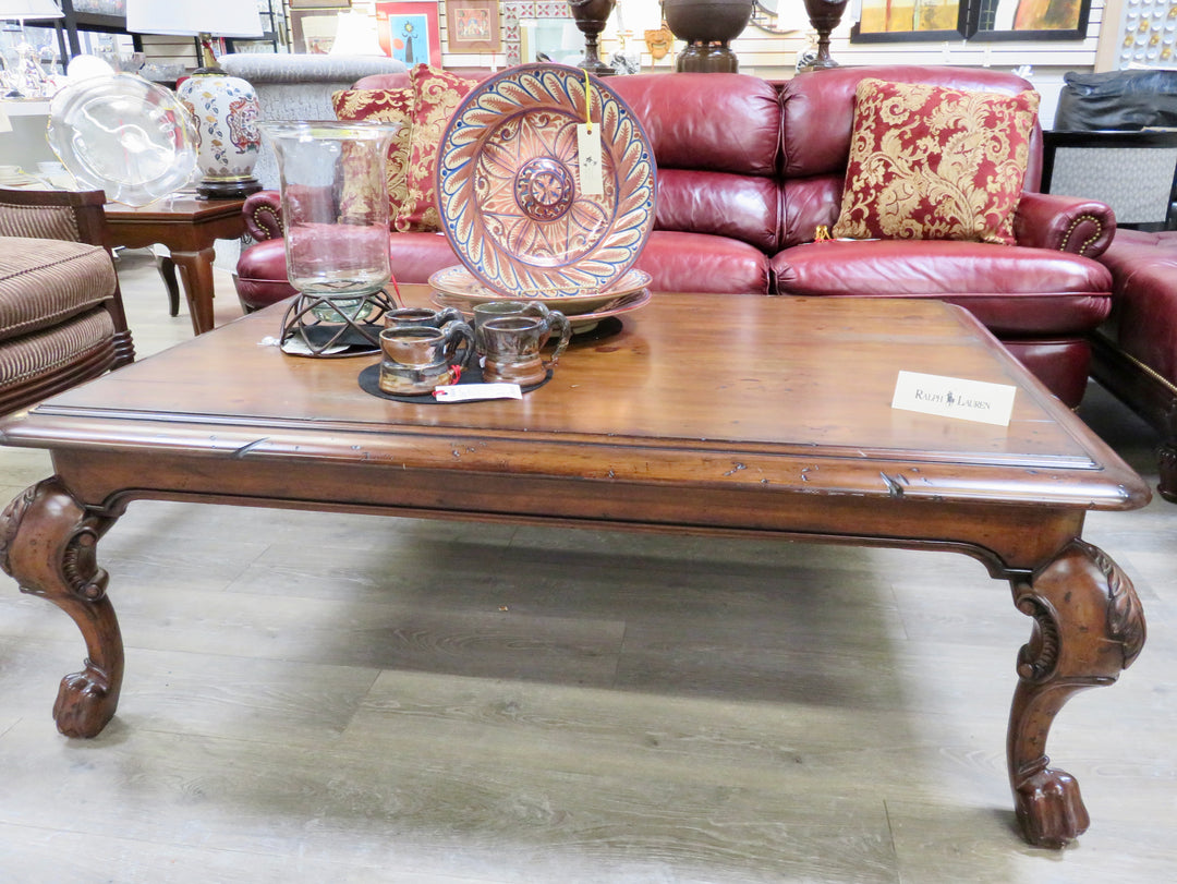 Ralph Lauren Pine Coffee Table