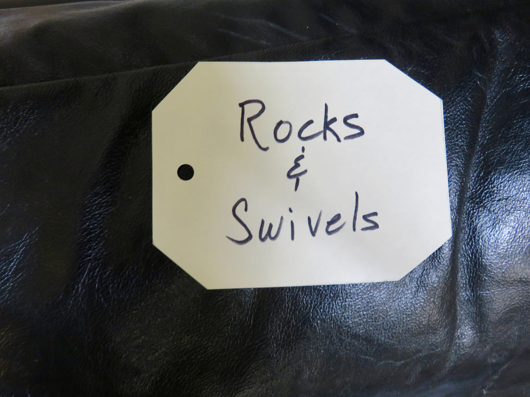 Black Leather Recliner Chair