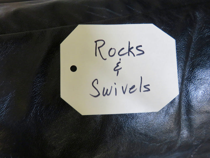 Black Leather Recliner Chair