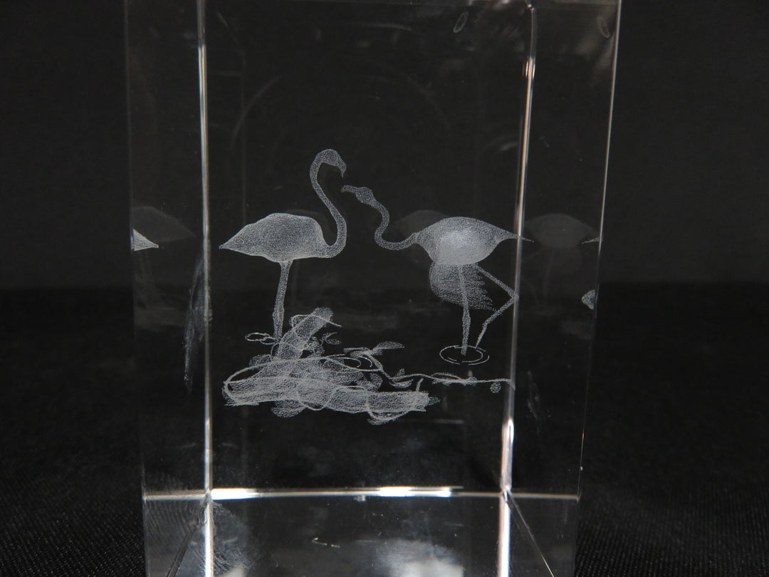 3D Laser Etched Paperweight