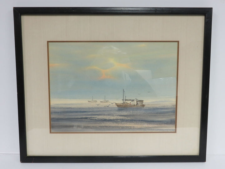 Watercolor Painting , "Bali Hai"