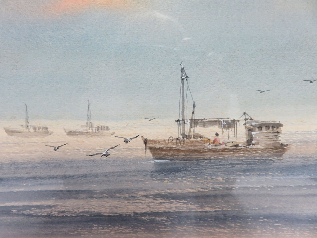 Watercolor Painting , "Bali Hai"