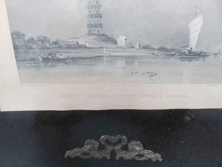 Views of India and China Shadowbox