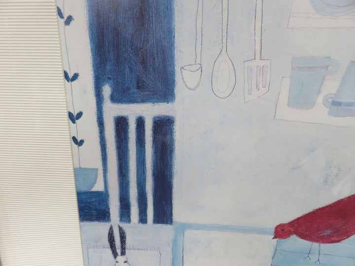 Annora Spence Print - Birds in Kitchen #1