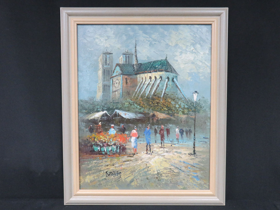 Notre Dame Oil Original Painting