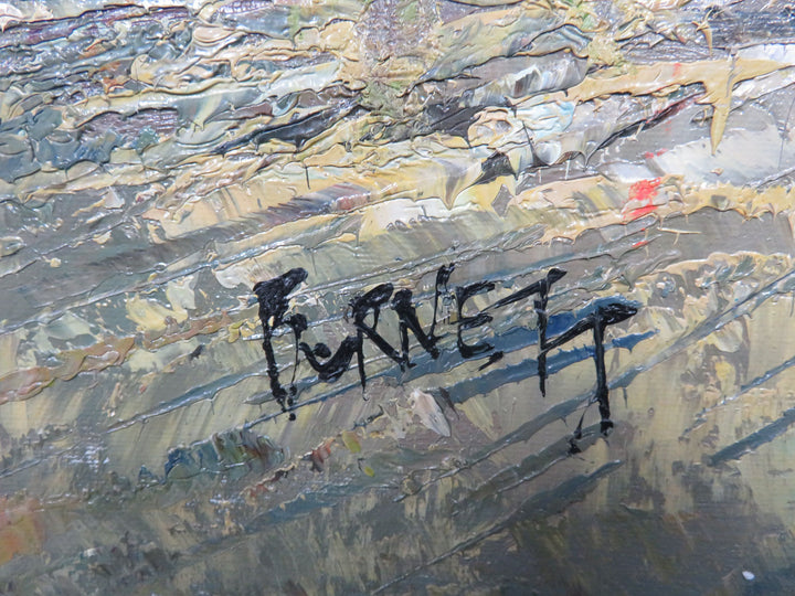 Notre Dame Oil Original Painting