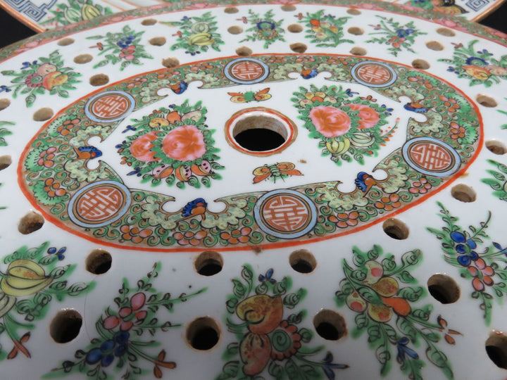 Rose Medallion Mezarine Platter