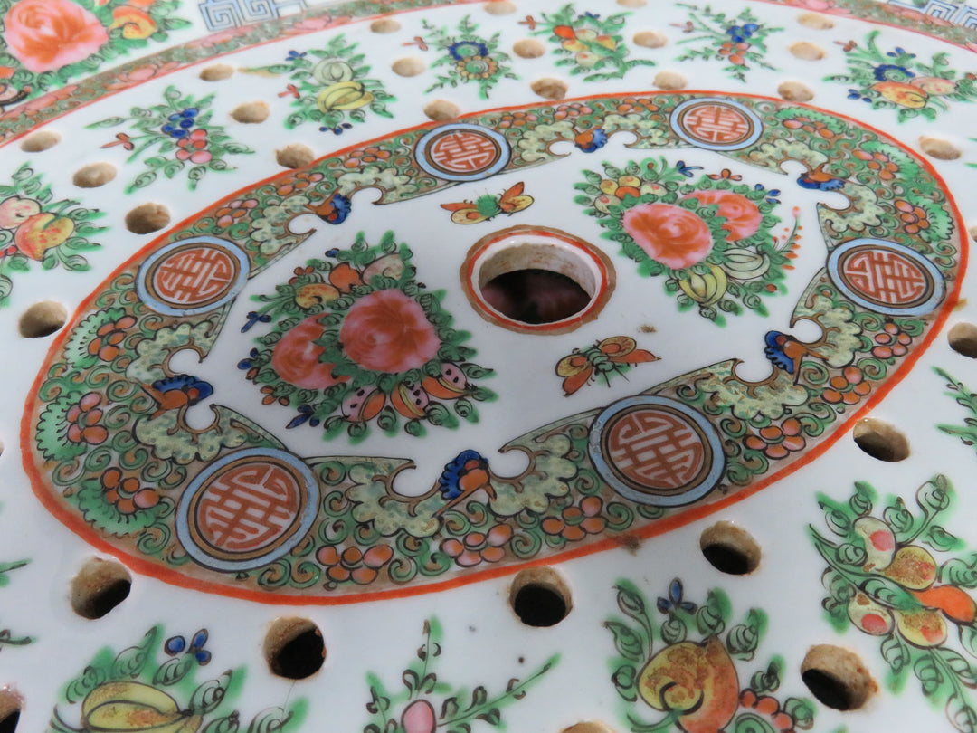 Rose Medallion Mezarine Platter