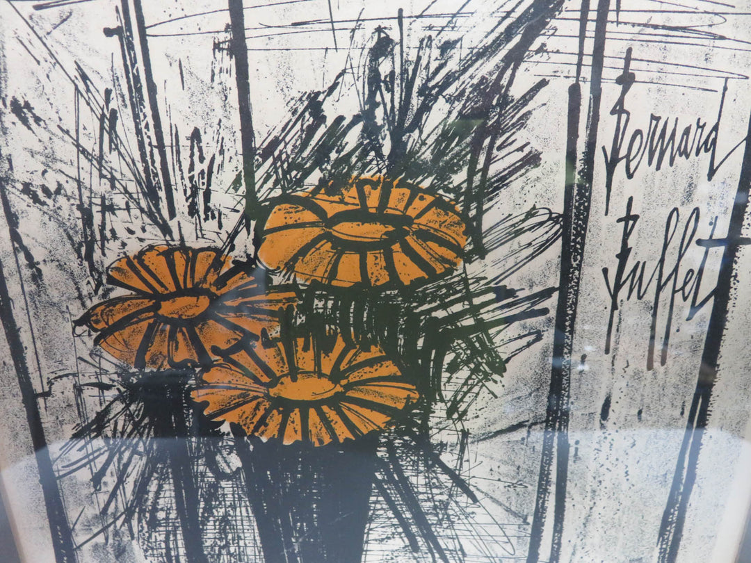 Bernard Buffet Flower Print