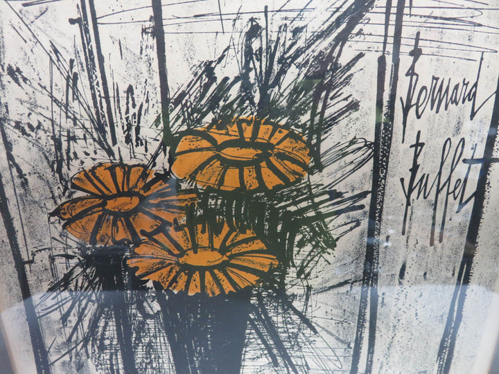 Bernard Buffet Flower Print