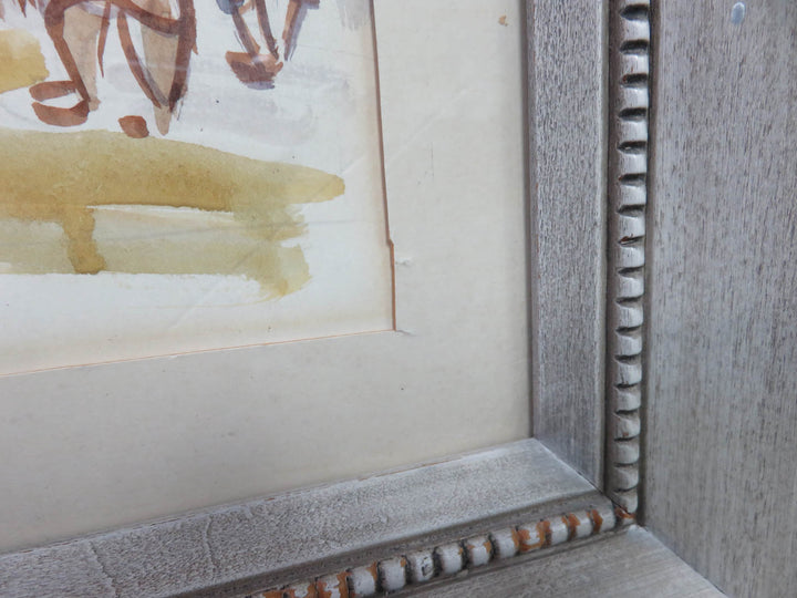 Original Israeli Street Market Scene