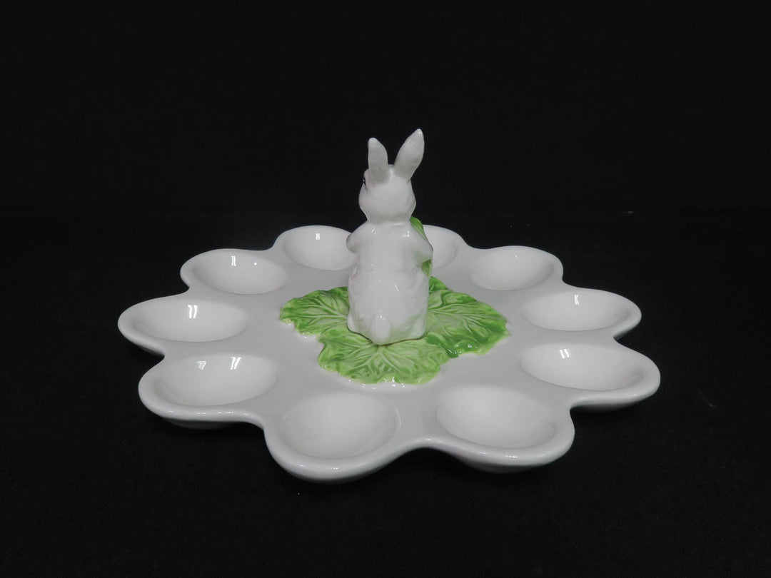 Easter Bunny Egg Plate