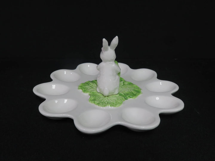 Easter Bunny Egg Plate