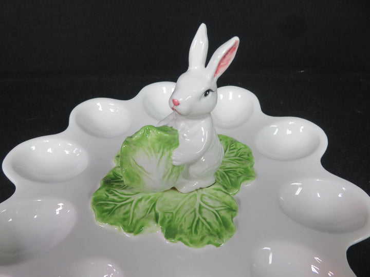 Easter Bunny Egg Plate