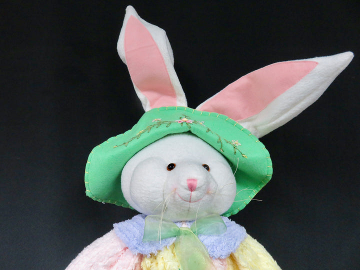 Standing Dressed Stuffed Bunny
