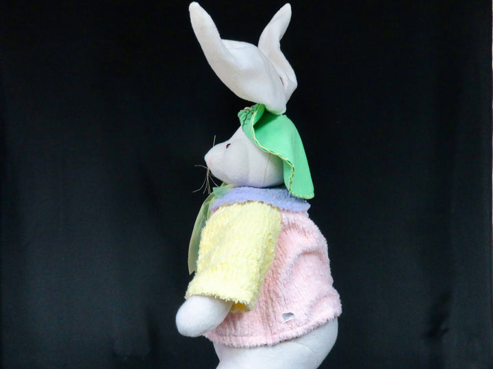 Standing Dressed Stuffed Bunny