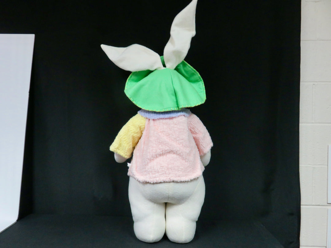 Standing Dressed Stuffed Bunny