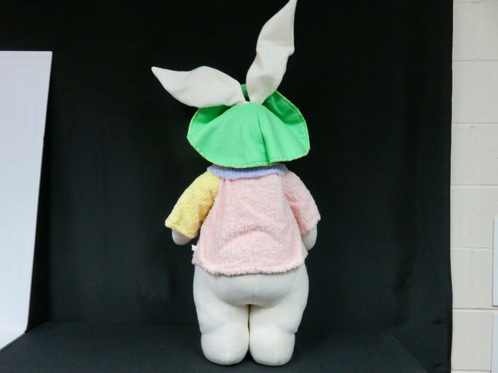 Standing Dressed Stuffed Bunny