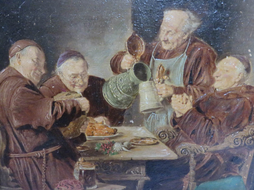 Copy of Eduard von Grutzner Oil Painting