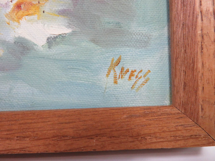 Floral Oil Painting - Original