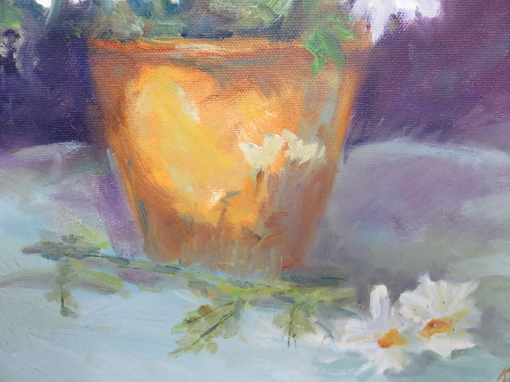 Floral Oil Painting - Original