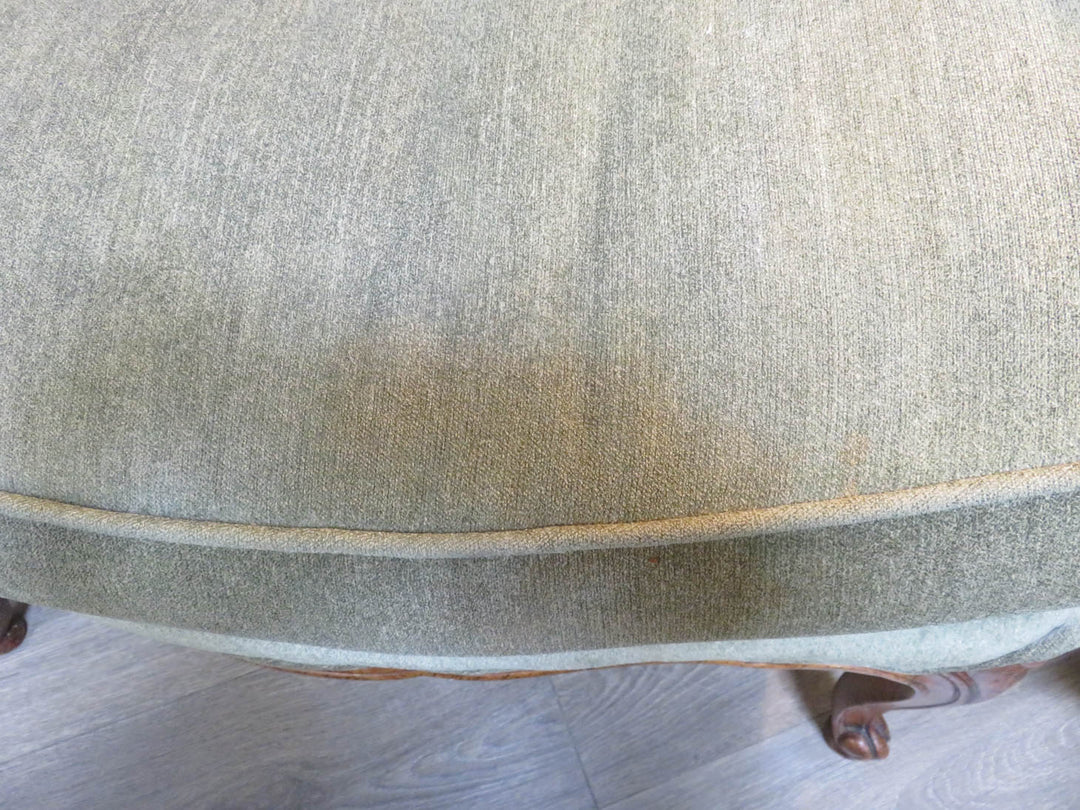 Baker Bergere Chair & Ottoman